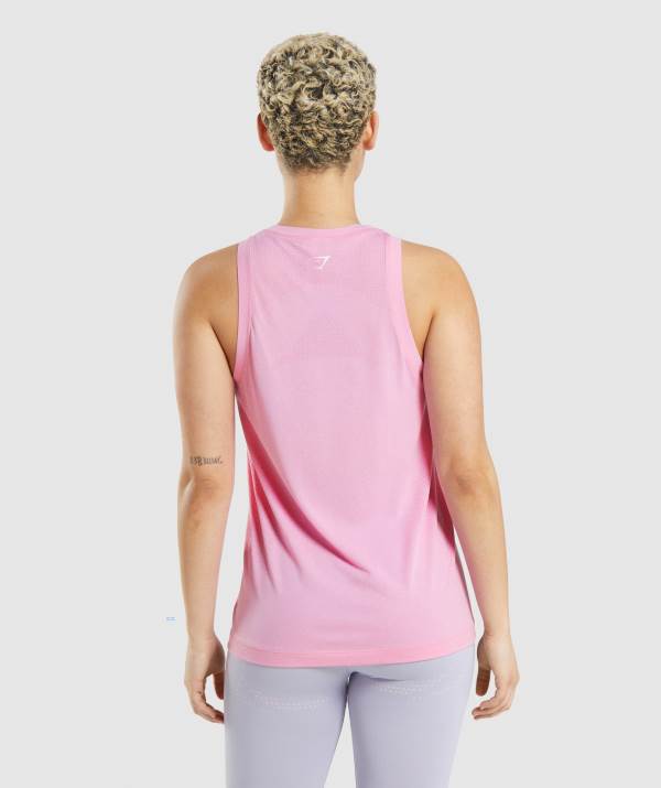 Damske Tielko Gymshark Vital Seamless 2.0 Light Loose Ruzove | XE3082641